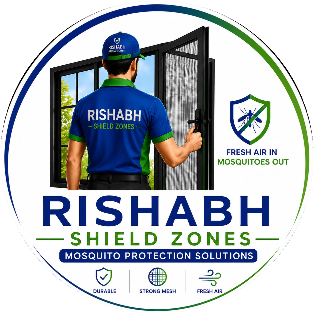 Rishabh Shield Zones Logo